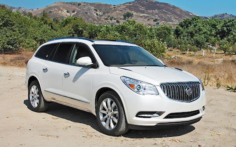 Buick Enclave автомобиль с тремя рядами сидений