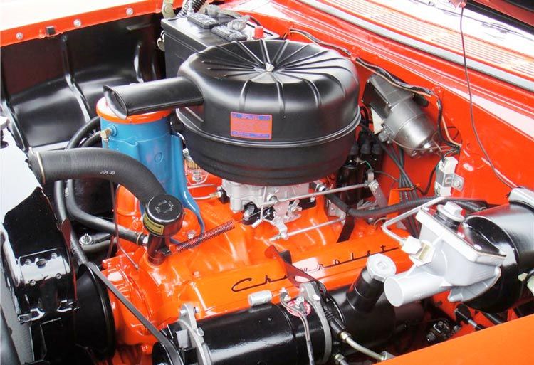 Chevrolet v8 легендарный двигатель