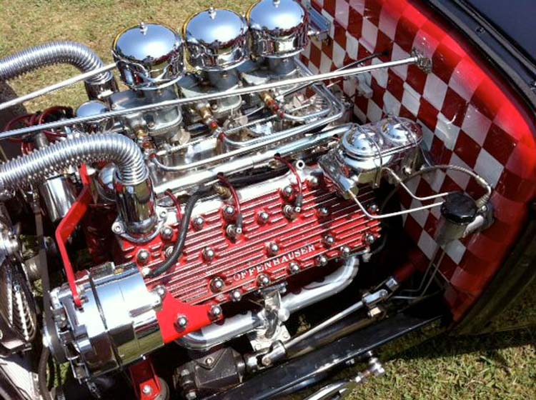 Ford flathead V8 легендарный двигатель
