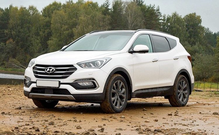 Hyundai-Santa-Fe  автомобиль с тремя рядами сидений