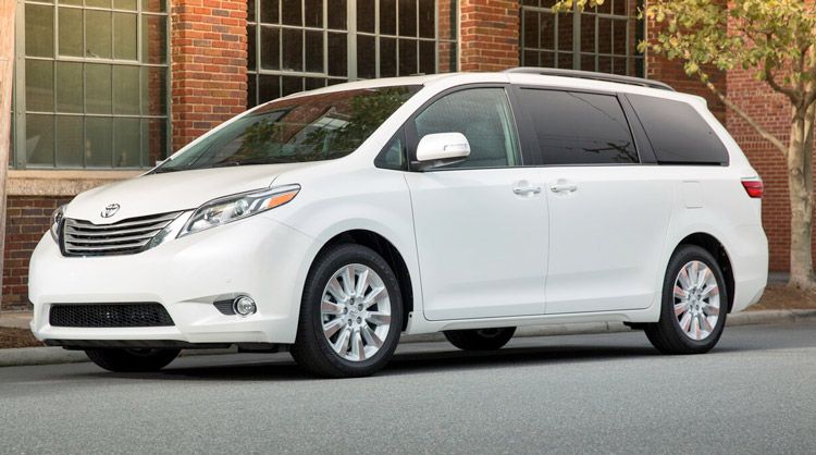 Toyota Sienna автомобиль для владельцев собак