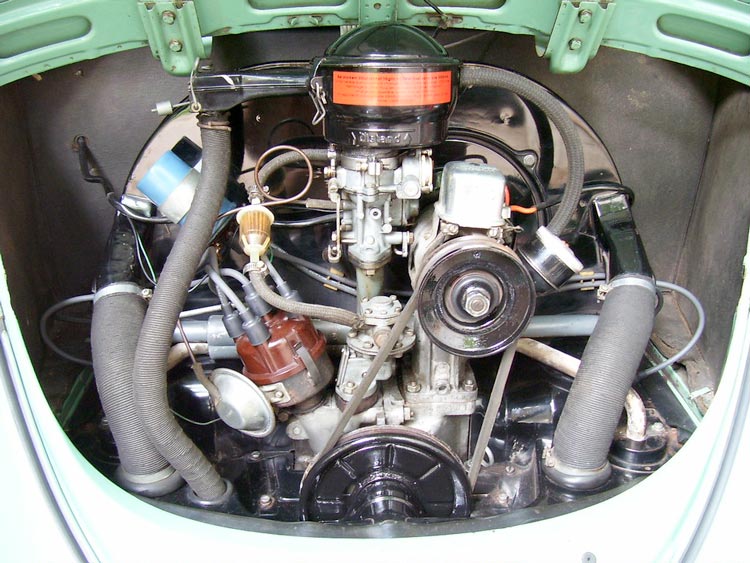 Volkswagen Beetle легендарный двигатель