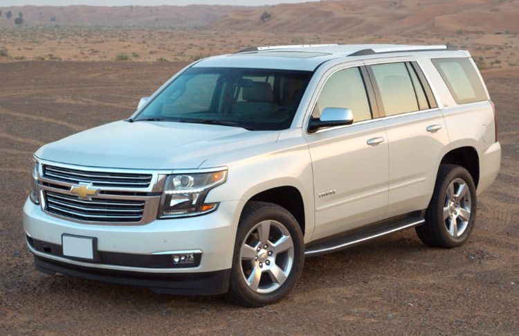 chevrolet tahoe  автомобиль с тремя рядами сидений 