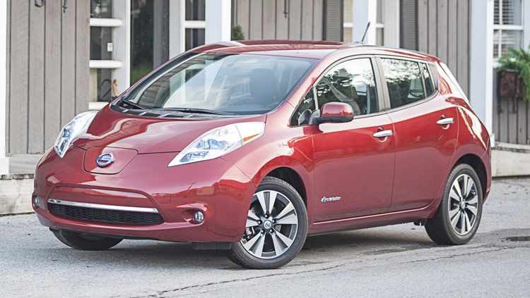 nissan leaf малолитражное авто